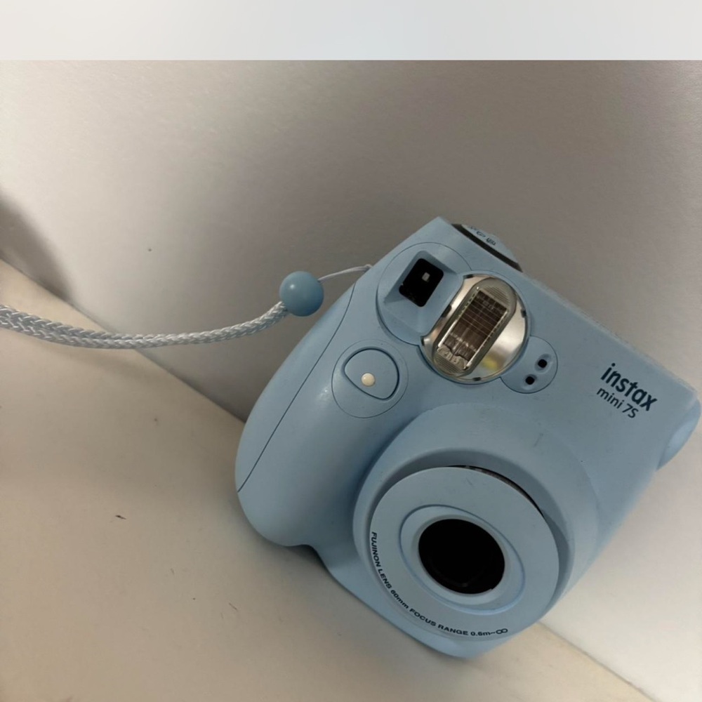 Instax Mini 7S Sky Blue Instant Camera
